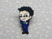 Значок Леоріо Мисливець х Мисливець Hunter x Hunter фігурний з застібкою-піном ПІН-0016-07