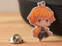 Значок Зіницю Demon Slayer фігурний з застібкою-піном ПИН-0013-6