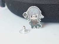 ПИН-0015-04 Значок Danganronpa Данганронпа Пеко, фигурный застежкой-пином