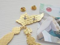 Значок Genhsin Impact Геншин Імпакт Око бога Венті фігурний з застібкою-піном ПИН-0012-11