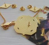 Значок Genhsin Impact Геншин Імпакт Чжун Лі Око бога фігурний з застібкою-піном ПИН-0012-15