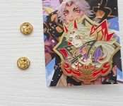 Значок Genhsin Impact Геншин Імпакт Ітто фігурний з застібкою-піном ПИН-0012-17