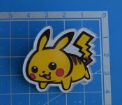 Значок Покемон Пикачу Pokemon акриловый фигурный БУЛ-0001-1