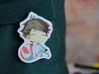 Значок акриловий фігурний Волейбол Haikyuu!! БУЛ-0002-3