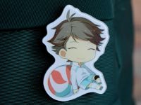 Значок акриловий фігурний Волейбол Haikyuu!! БУЛ-0002-3