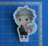 Значок Волейбол Haikyuu!! акриловий фігурний БУЛ-0002-6