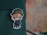 Значок акриловий фігурний Bungou Stray Dogs БУЛ-0004-3