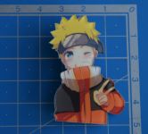 Значок акриловий фігурний Naruto Наруто БУЛ-0005-3