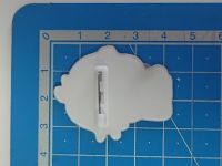 Значок акриловий фігурний Геншин Імпакт Чжун Лі Genshin Impact БУЛ-0019-10