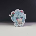 Значок акриловий фігурний Геншин Імпакт Гань Юй Genshin Impact БУЛ-0019-4