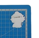 Значок акриловий фігурний Геншин Імпакт Чун Юнь Genshin Impact БУЛ-0019-11