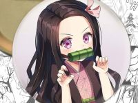 Значок Demon slayer 000002