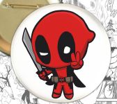 Значок Дедпул DeadPool Marvel 000043
