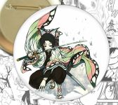 Значок Клинок, рассекающий демонов Шинобу  Demon Slayer 000123