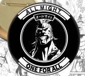 Значок Тошинори Яги Моя геройська академія My Hero Academia Boku no Hero Academia 000136