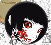 Значок Hell Girl Девочка из ада , с изображением 000272