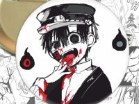 Круглый значок Toilet-bound Hanako-kun 000384