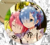 Значок аниме Re:Zero Жизнь с нуля в альтернативном мире 000396