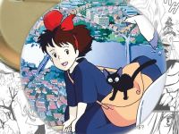 Круглый значок аниме Kiki's Delivery Ведьмина служба доставки 000412