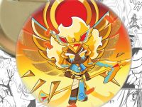 Значок Голден Чиз Куки ран Cookie run 004258