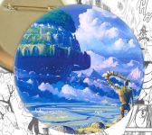 Значок аниме Небесный замок Лапута Laputa The Castle in the Sky 000426