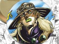 Значок Джайро Цеппелі Неймовірні пригоди ДжоДжо Jojo's Bizarre Adventure 004277 