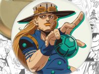 Значок Джайро Цеппелі Неймовірні пригоди ДжоДжо Jojo's Bizarre Adventure 004280 