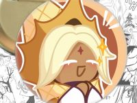 Значок Пьюр Ваніла Кукі ран Cookie run 004348 