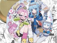 Значок Інеффа та Айно Геншин Імпакт Genshin Impact 004372