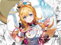 Значок Ескофьє Геншин Імпакт Genshin Impact 004376