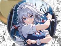 Значок Сакуя  Тохо проджект Touhou Project  004414