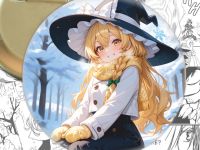 Значок Маріса Тохо проджект Touhou Project  004416