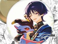 Значок Геншин Імпакт Скарамучча та Дурін Genshin Impact 004428