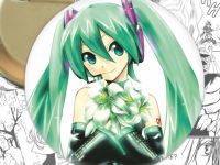 Значок Hatsune Miku 000443