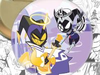 Значок Готель Газбін Адам та Лют Hazbin Hotel 004435