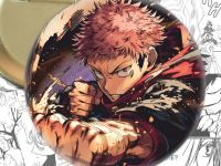 Значок Ітадорі Юджі Jujutsu Kaisen Магічна Битва 004476 