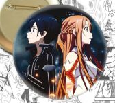 Значок Майстер меча онлайн Sword Art Online Кіріто та Асуна 000448
