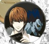 Значок Death Note Тетрадь смерти 000456