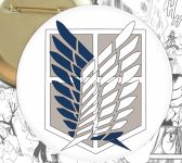 Значок Разведкорпус Атака Титанов Attack on Titan 000602