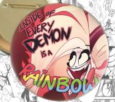 Значок Hazbin Hotel 000666