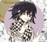 круглый значок Кокичи Danganronpa 000916 