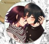 Значок Шуічі та Кокічі Danganronpa 001003 