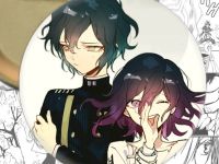 Значок Кокічі та Шуічі Danganronpa 001005 