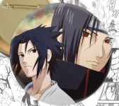 Значок Naruto Наруто Саске та Ітачи  001065
