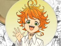 Значок Єма аніме The Promised Neverland 001068