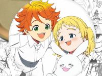 Значок Ема та Конні аніме The Promised Neverland 001073
