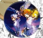 Значок Ема та Норман аніме The Promised Neverland 001074