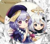 Значок Геншин Импакт Ци Ци и Паймон Genshin Impact 001201