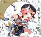 Значок Геншин Імпакт Діона Genshin Impact 001225