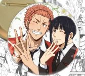 Значок Kakegurui Божевільний азарт 001290